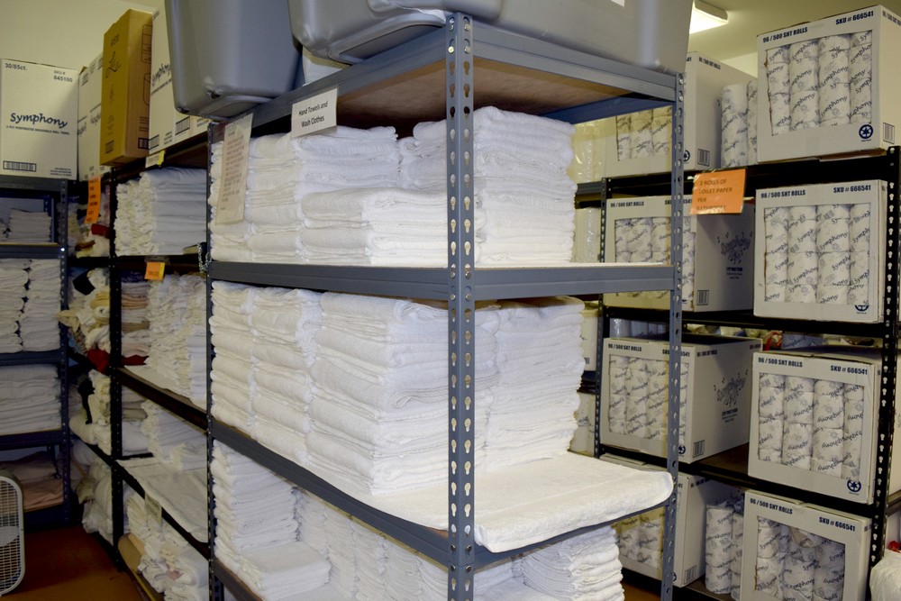Our operations department is fully stocked and ready for guest stays