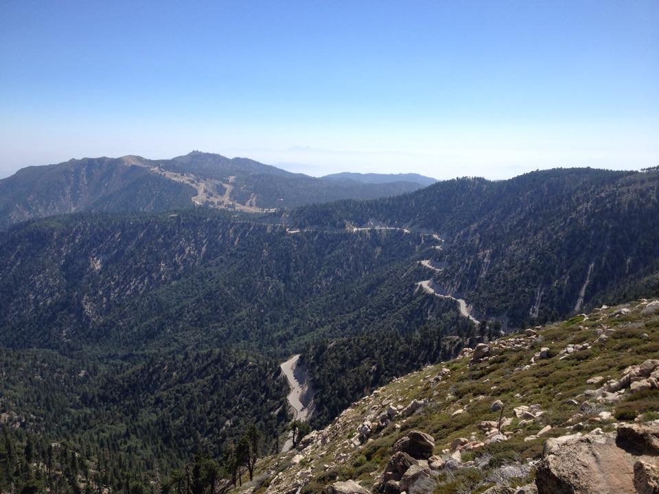Hiking Trail View in Big Bear