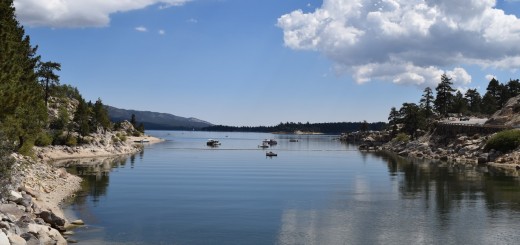 Fishing in Big Bear Lake