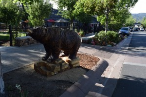 Big Bear Animal Carving in The Village