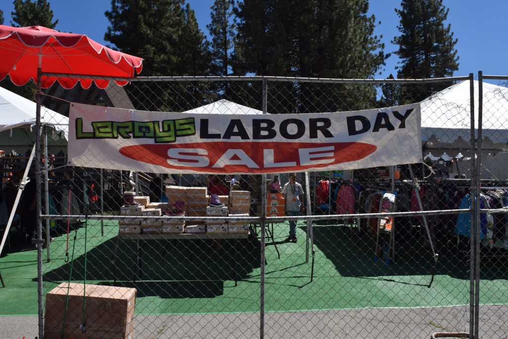 Leroy's Labor Day Sale in Big Bear