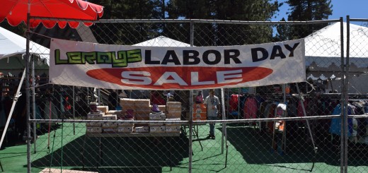 Leroy's Labor Day Sale in Big Bear