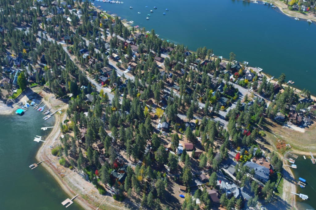 Big Bear Lake marina views