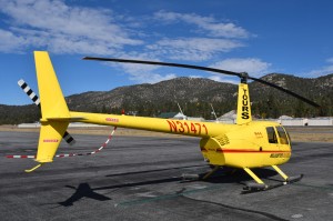 Helicopter in Big Bear