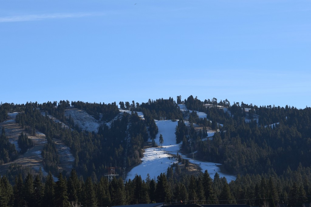 Winter has started in Big Bear Lake!