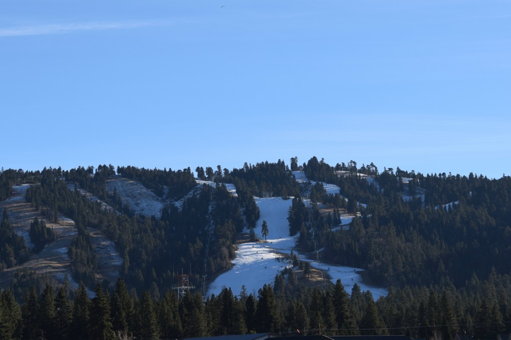 Winter has started in Big Bear Lake!