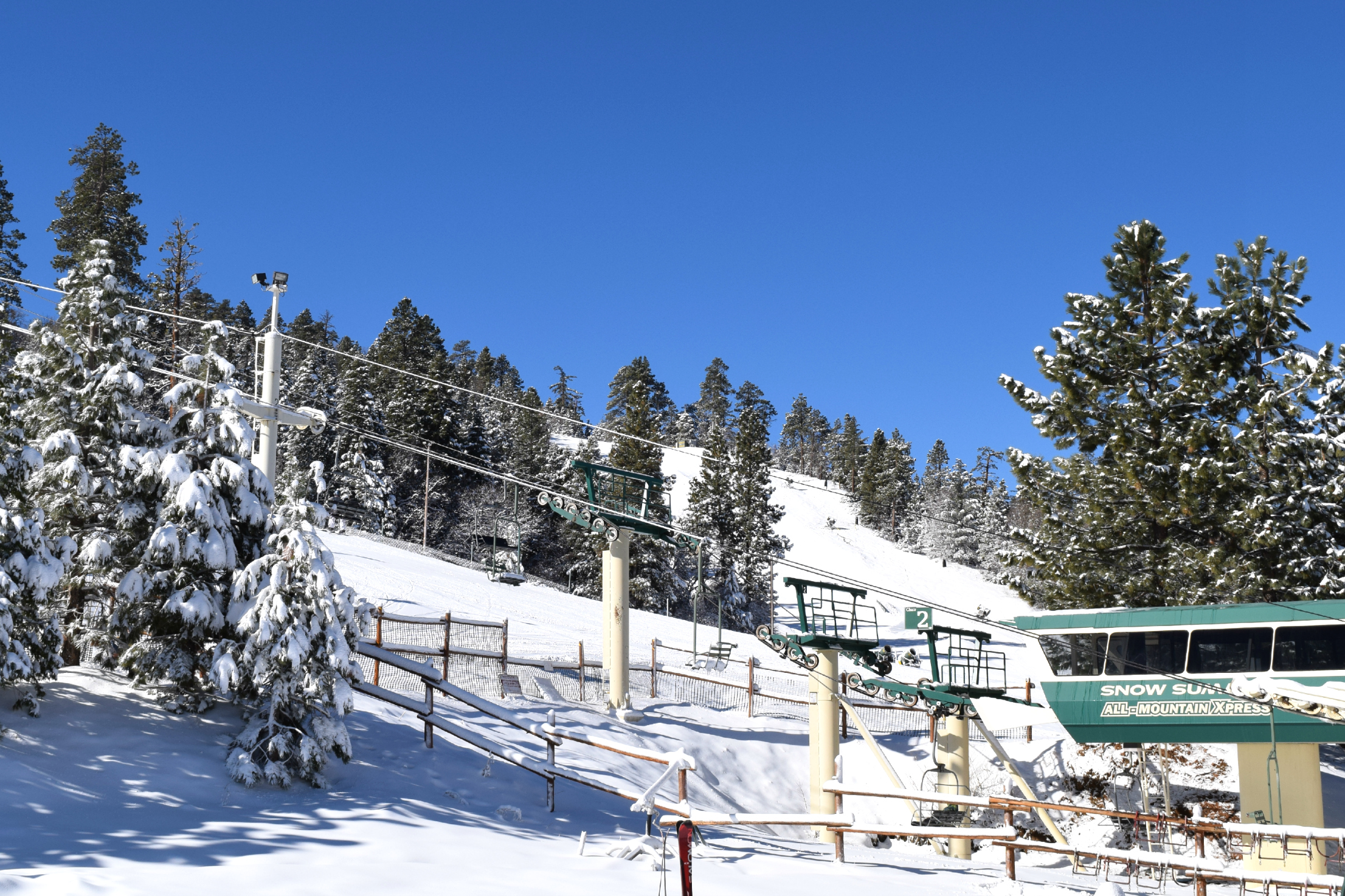 Ski Lift Destination Big Bear