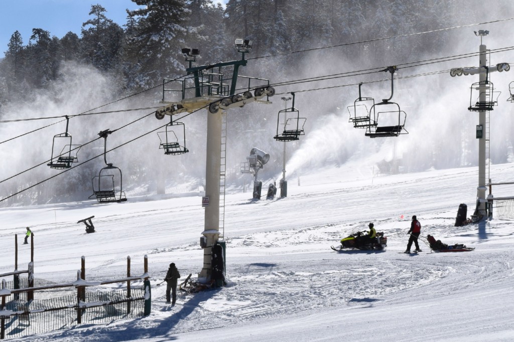 trouble on the slopes