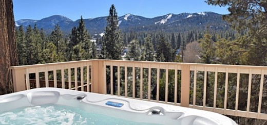 Big Bear Lake cabin rental with hot tub