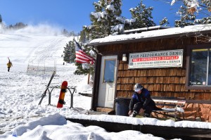 Skiing in Big Bear Lake