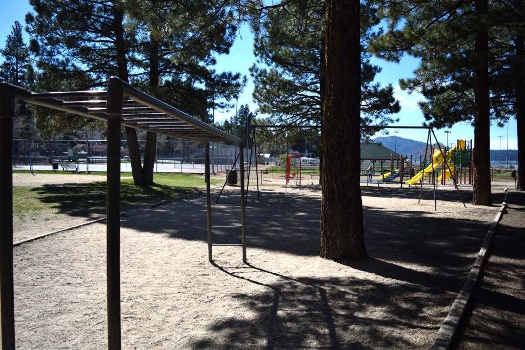 Monkey Bars at Meadow Park in Big Bear Lake