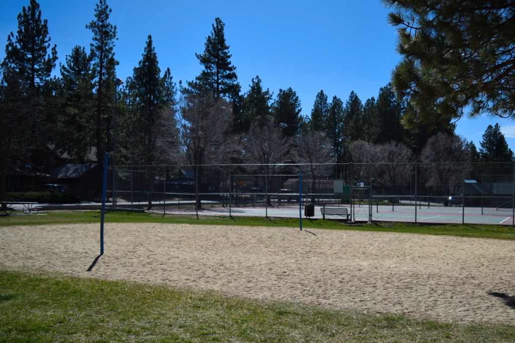 Tennis and Volleyball at Meadow Park in Big Bear Lake