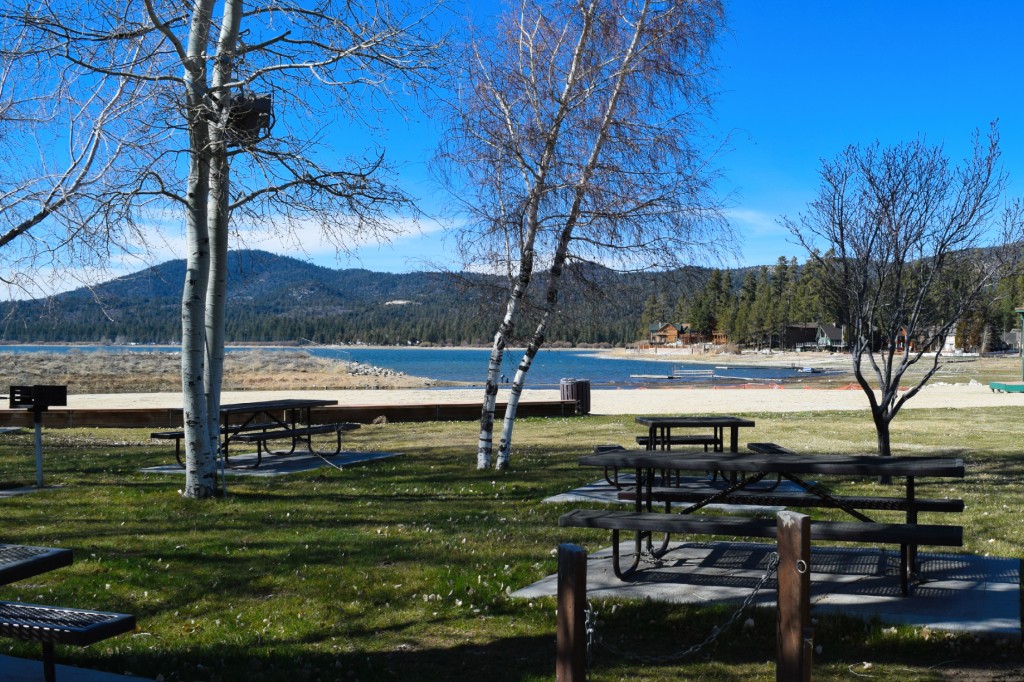 Swim Beach in Big Bear Lake