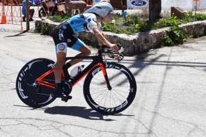 Cycling in Big Bear Lake at the Redlands Classic