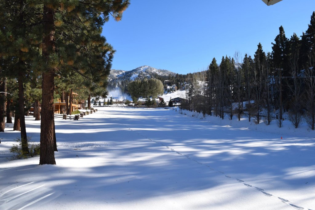 Snow in Big Bear Lake