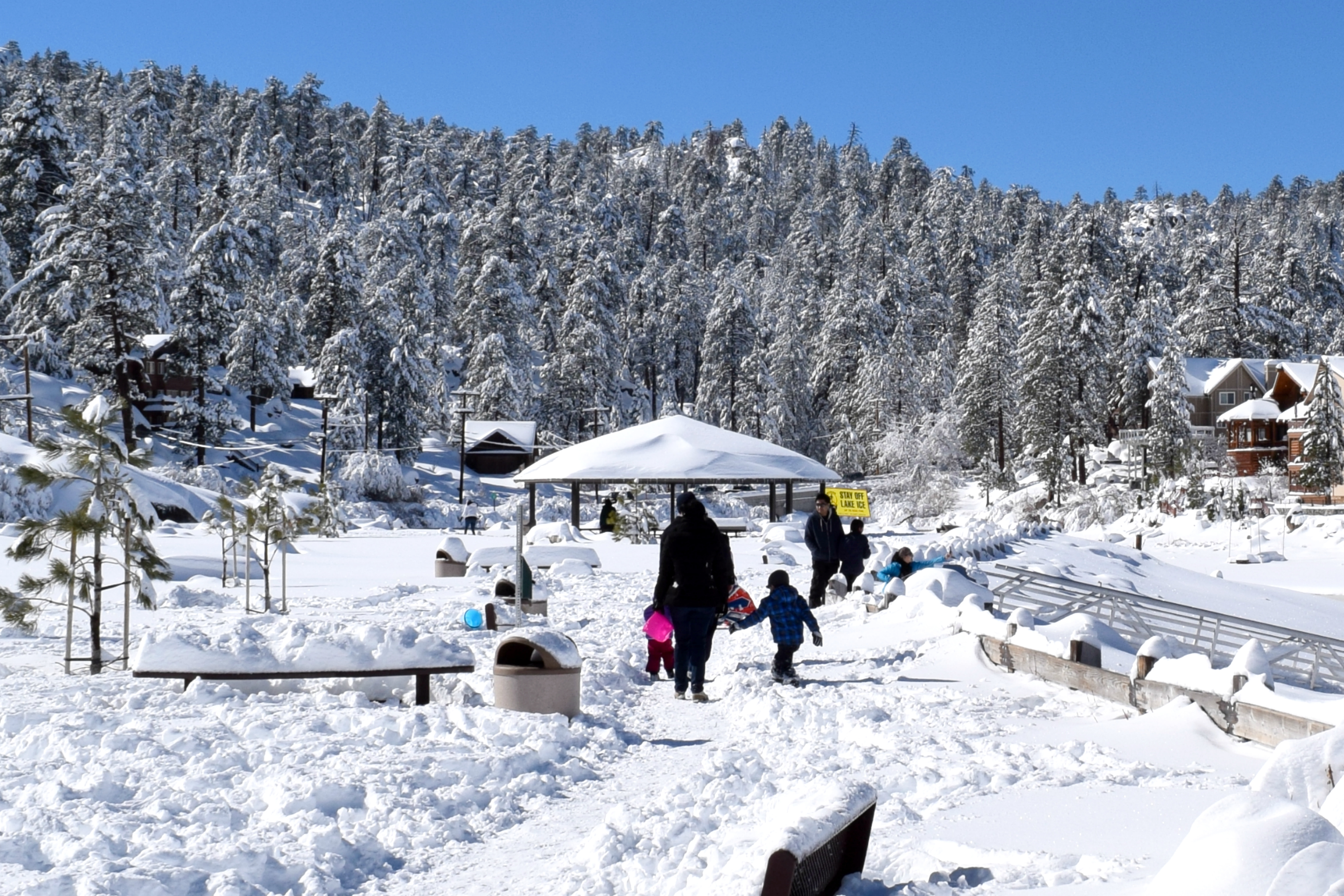 January In Big Bear Lake