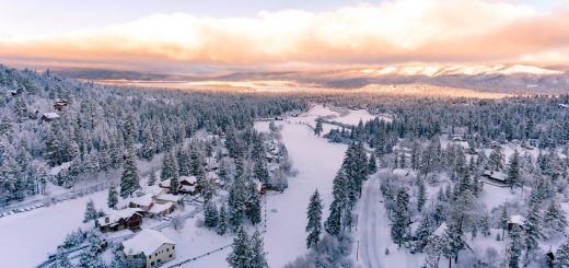 Big-Bear-Lake-on-Winter