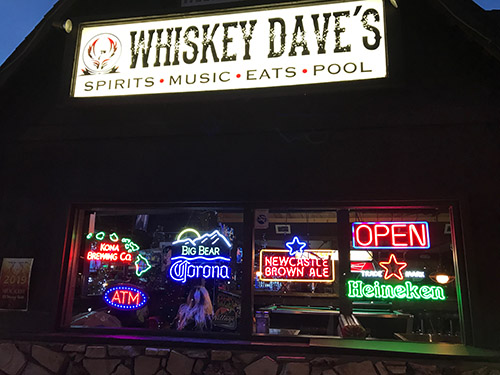 Whiskey Dave's - Big Bear Nightlife