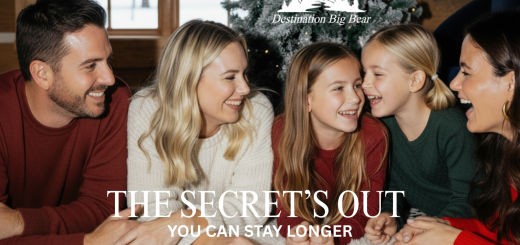 Family laying on a white rug laughing with the two girls sharing a secret. Inside a log cabin. Black Friday. The Secret's Out