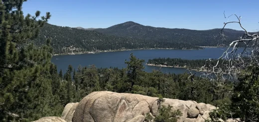 Castle Rock Peak -Big bear lake hiking trial