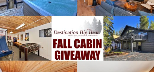 Fall Cabin Giveaway Destination Big Bear Cabin Rentals