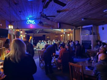 Alta Film Festival audience gathered inside a venue for a live screening or event