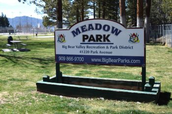 Meadow Park in Big Bear Lake