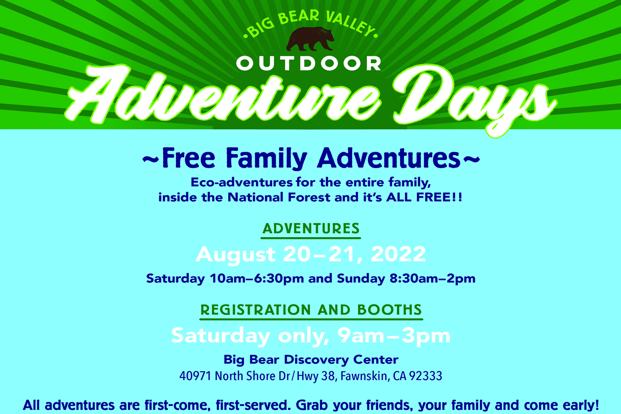 Family Fun in Big Bear Lake Outdoor Adventure Days