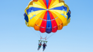 Parasailing in Big Bear