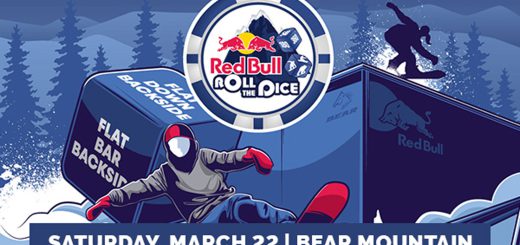 Red Bull Roll The Dice snowboard big bear