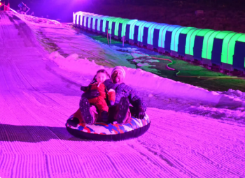 Glow Tubing at Big Bear Snow Play