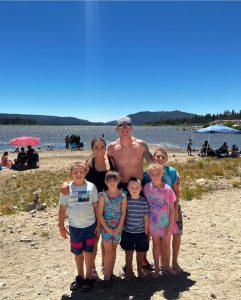 Family Fun in the Sun Swimming at East Boat Ramp