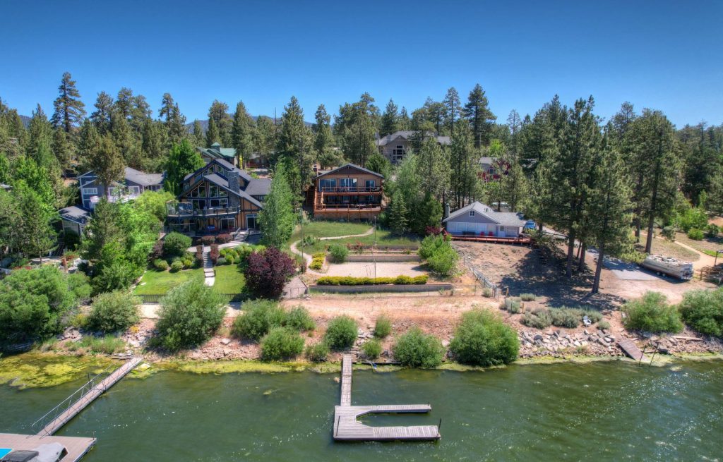 Big Bear Lake Waterfront Cabin Rentals with Private Dock