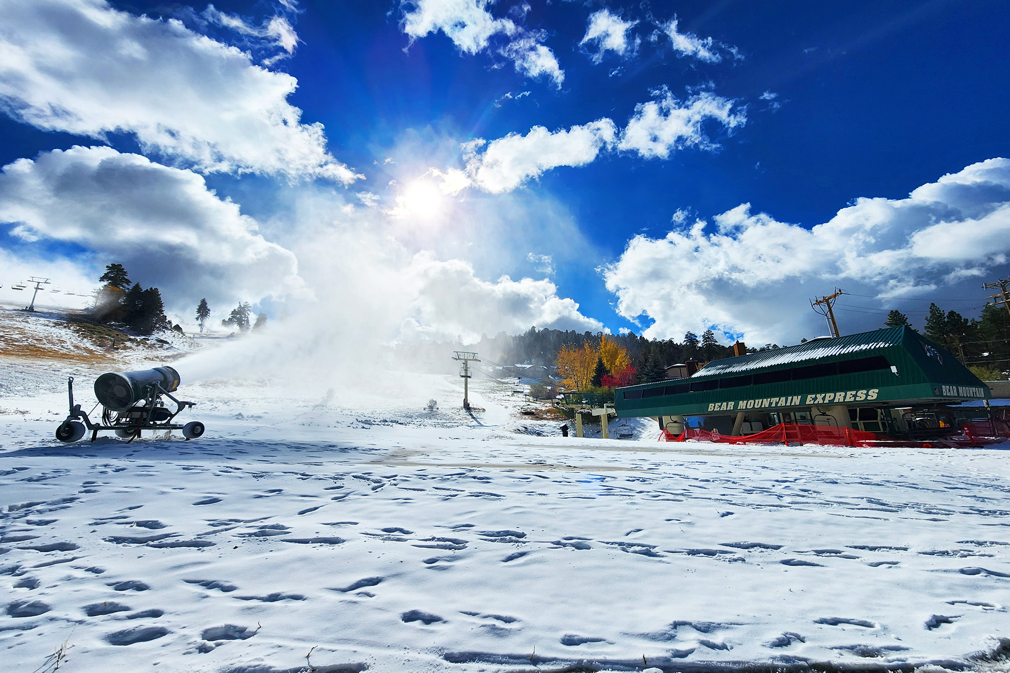 Big Bear Gets an Early Snow Season Destination Big Bear