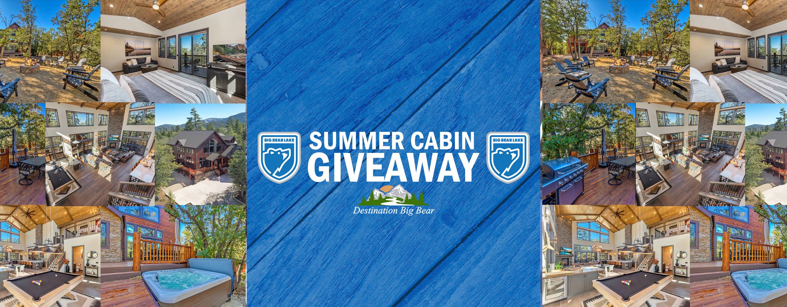 Summer Big Bear Cabin Giveaway - Destination Big Bear