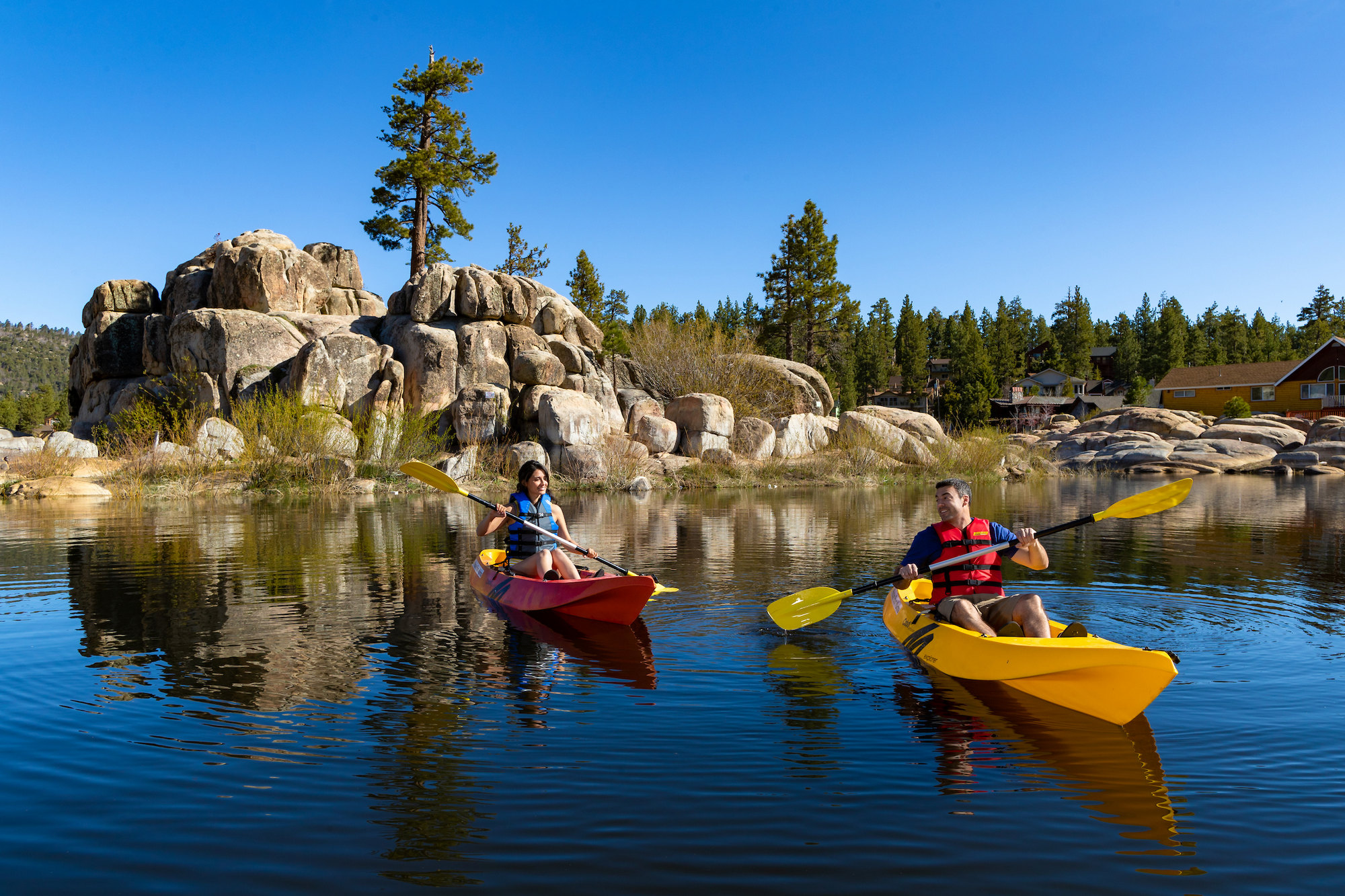 Big Bear Lake Hiking, Boating and Fishing