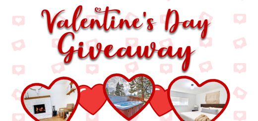 Valentine's Day Giveaway Free rental cabin in big bear lake Destination Big Bear