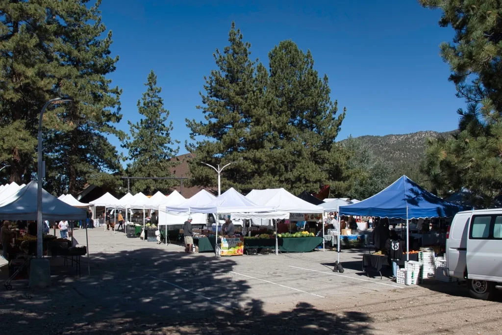 Farmer's Market in Big Bear Lake
