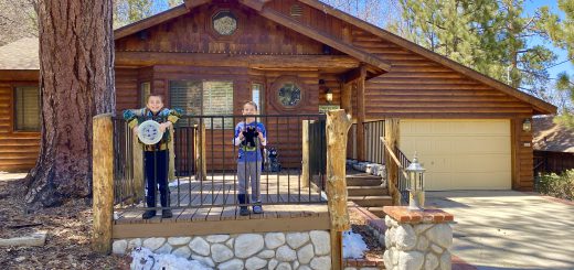 @magicfamilyadventures at Moose Haven cabin rental Big Bear