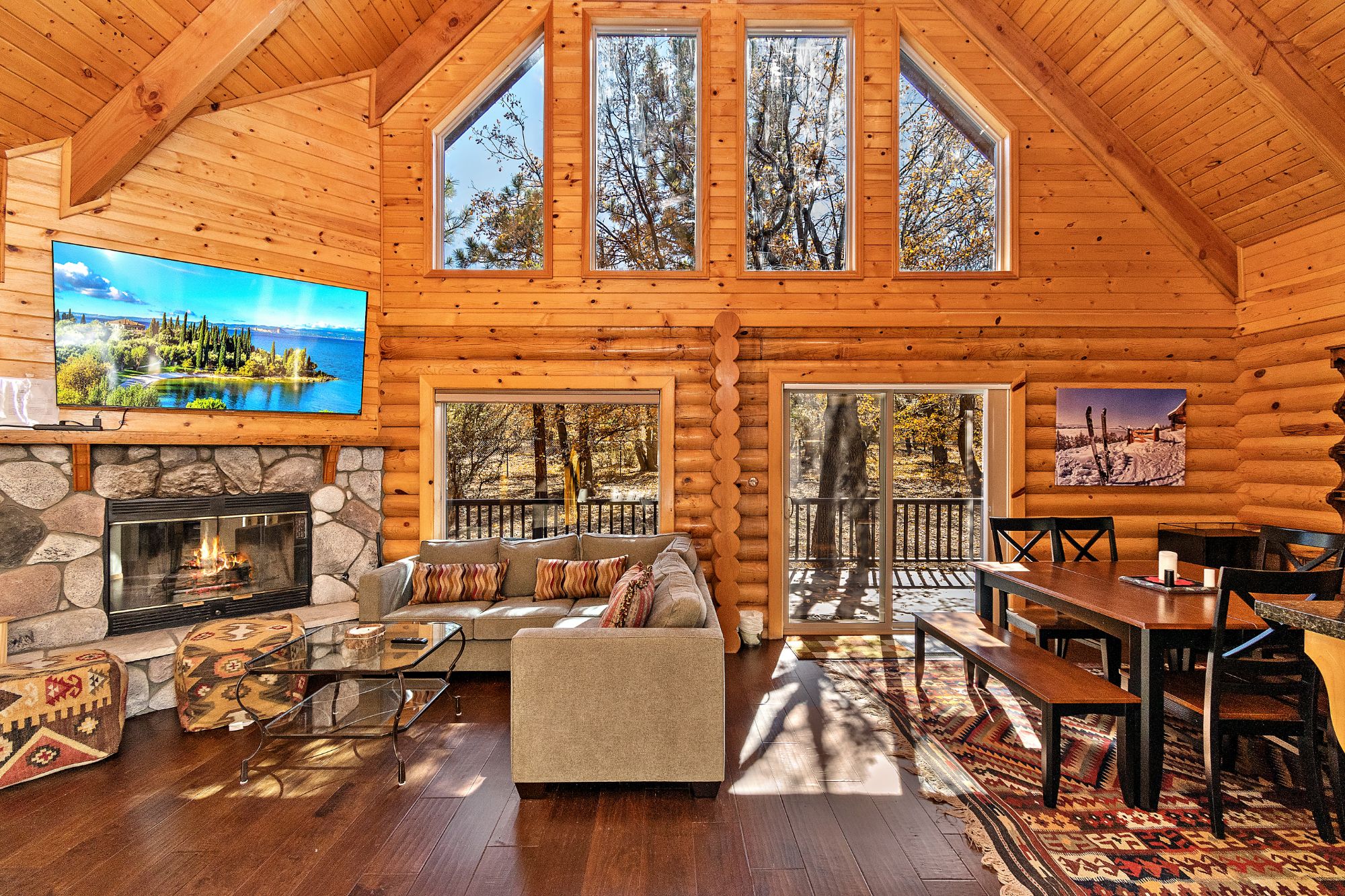 Big Bear Cabin - ForestLogHaven - 0001