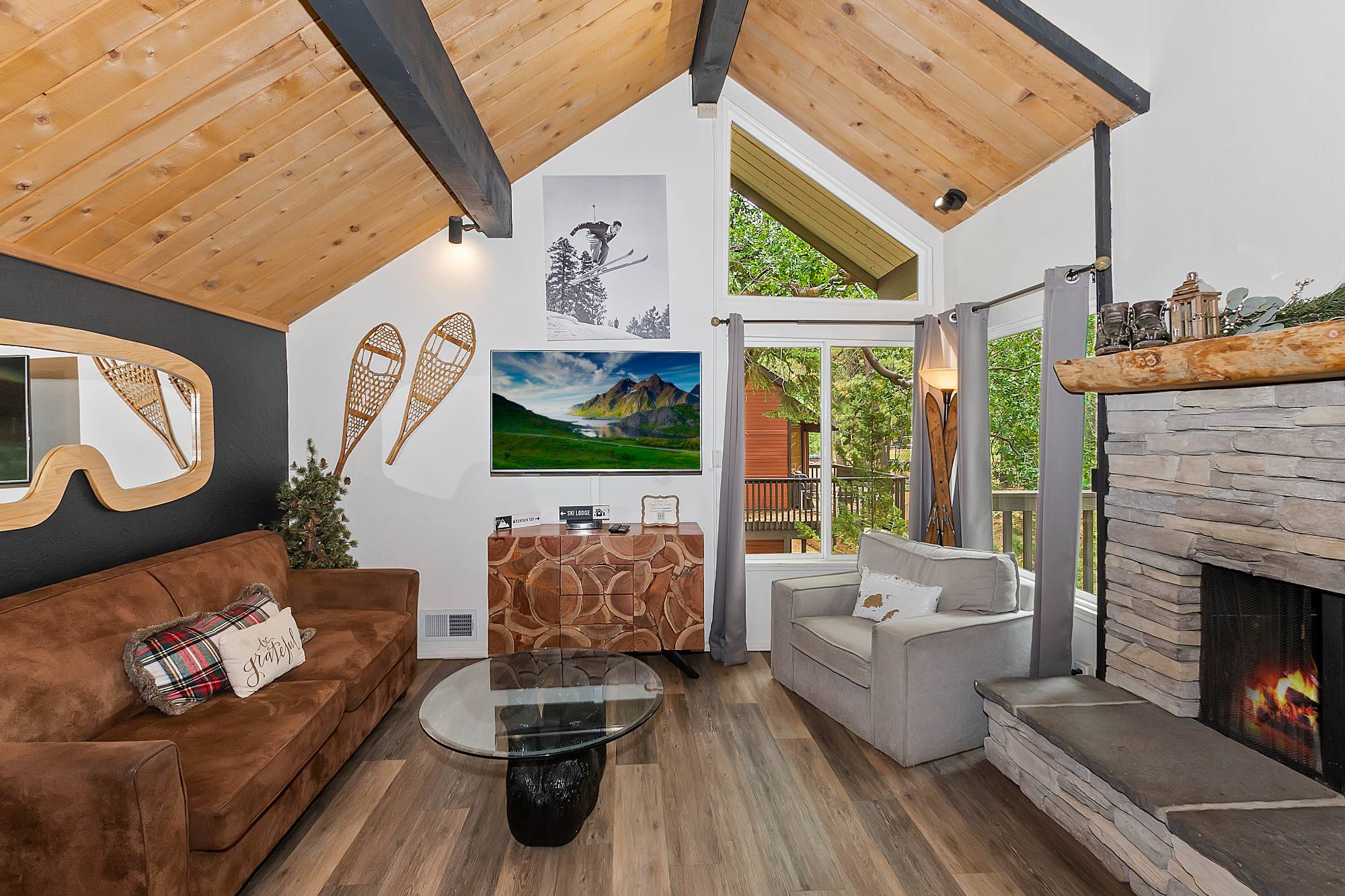 Big Bear Cabin - The Goggle Tan Condo - 6