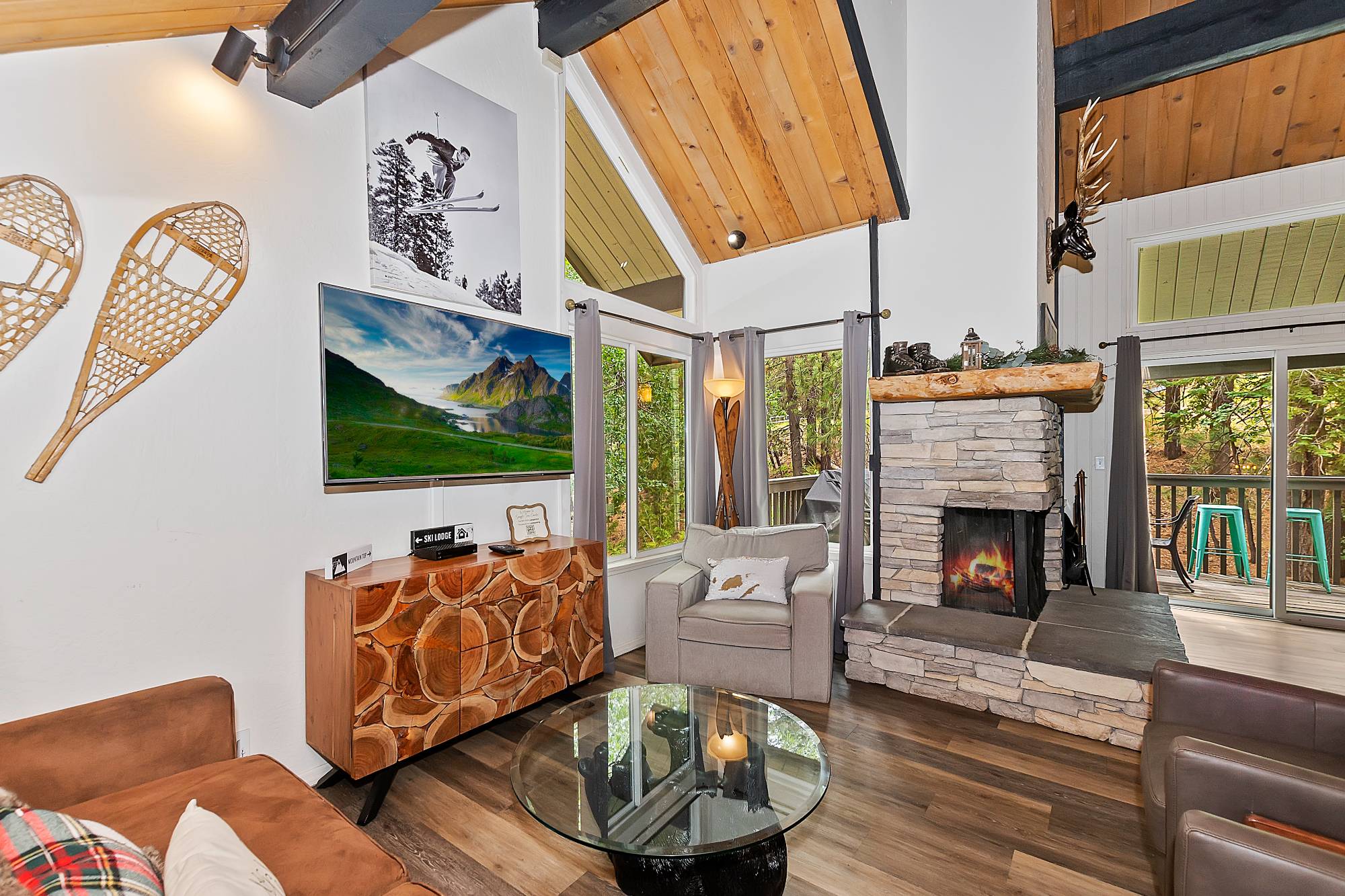 Big Bear Cabin - The Goggle Tan Condo - 8